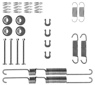 Set accesorii, sabot de frana 97042100 TEXTAR