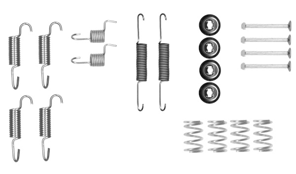 Set accesorii, saboti frana parcare 97046200 TEXTAR