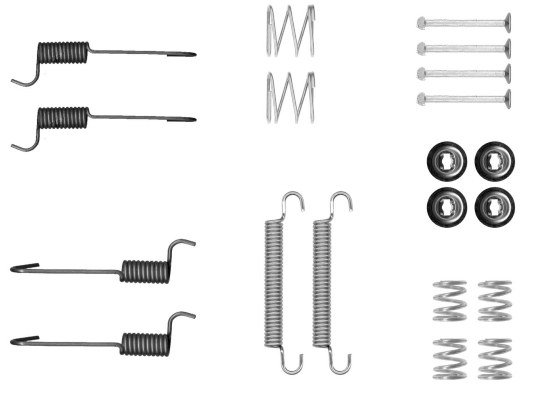 Set accesorii, saboti frana parcare 97048200 TEXTAR