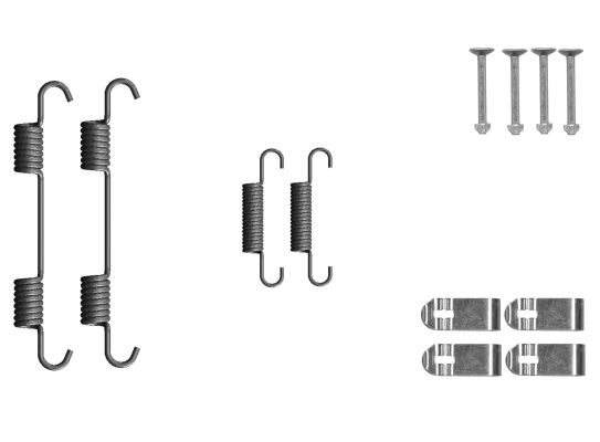 Set accesorii, saboti frana parcare 97049200 TEXTAR