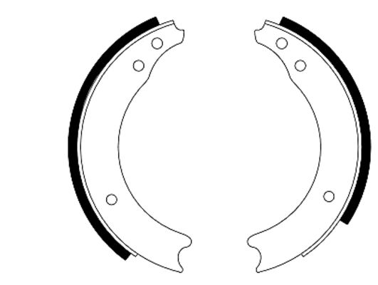 Set saboti frana 91003700 TEXTAR