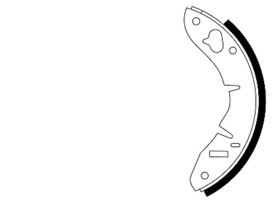 Set saboti frana 91005700 TEXTAR
