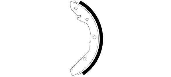 Set saboti frana 91012700 TEXTAR