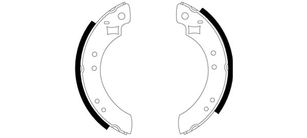 Set saboti frana 91014000 TEXTAR