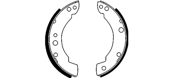Set saboti frana 91015900 TEXTAR