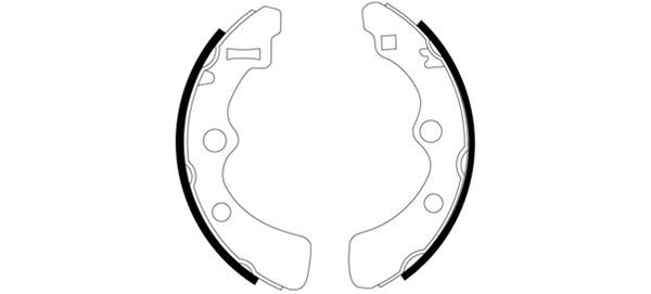 Set saboti frana 91029800 TEXTAR
