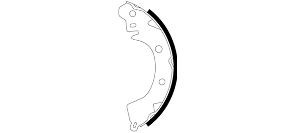 Set saboti frana 91035300 TEXTAR
