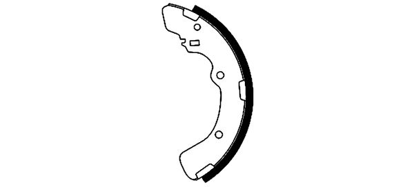 Set saboti frana 91040300 TEXTAR