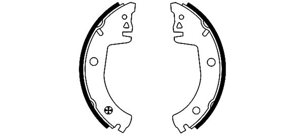 Set saboti frana 91041700 TEXTAR