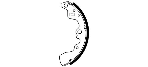 Set saboti frana 91042700 TEXTAR