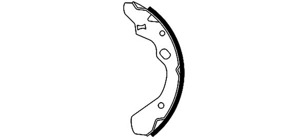 Set saboti frana 91045400 TEXTAR