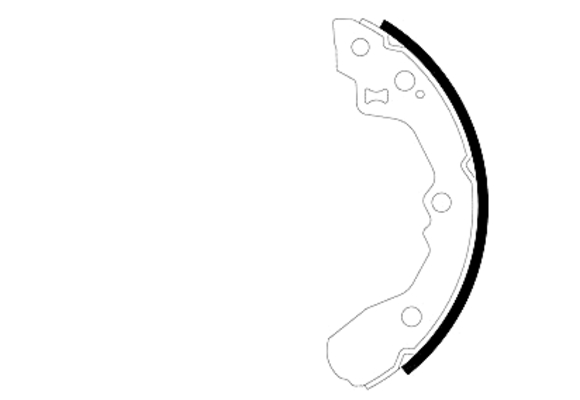 Set saboti frana 91050100 TEXTAR