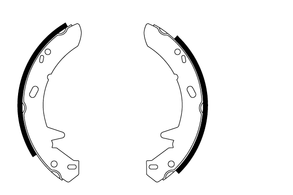 Set saboti frana, frana de mana 91055700 TEXTAR