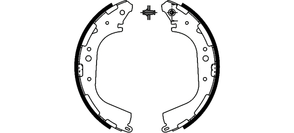 Set saboti frana 91056200 TEXTAR