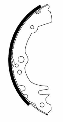 Set saboti frana 91059300 TEXTAR