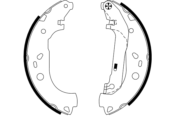 Set saboti frana 91061400 TEXTAR