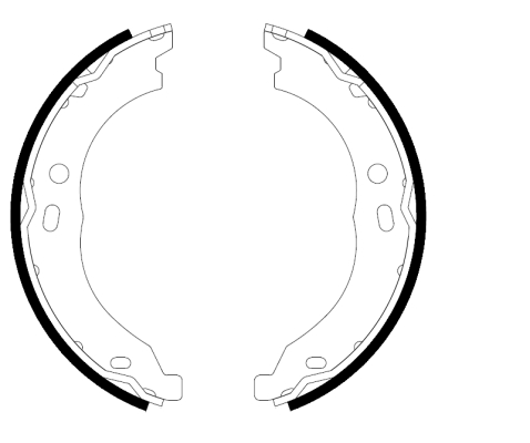 Set saboti frana, frana de mana 91066700 TEXTAR