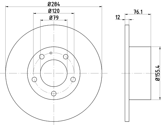 Disc frana 92022200 TEXTAR