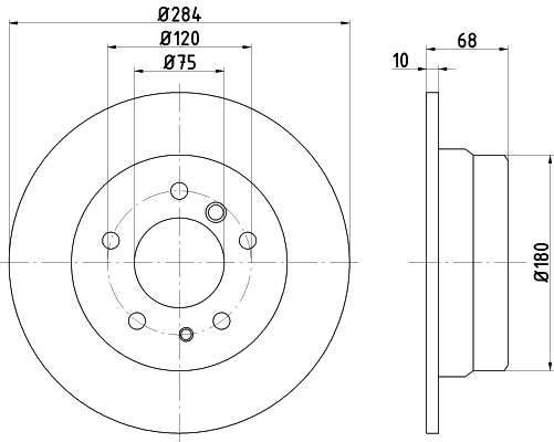 Disc frana 92026600 TEXTAR