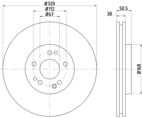 Disc frana 92064100 TEXTAR