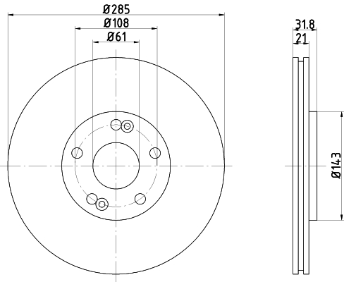 Disc frana 92068600 TEXTAR