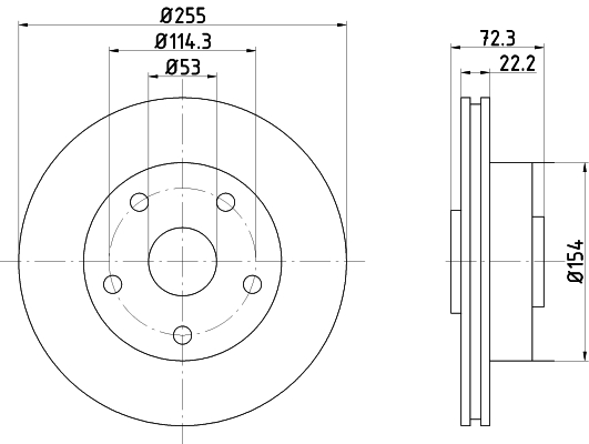 Disc frana 92079000 TEXTAR
