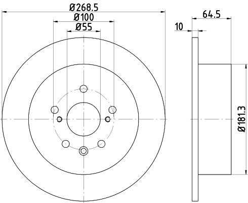 Disc frana 92172903 TEXTAR