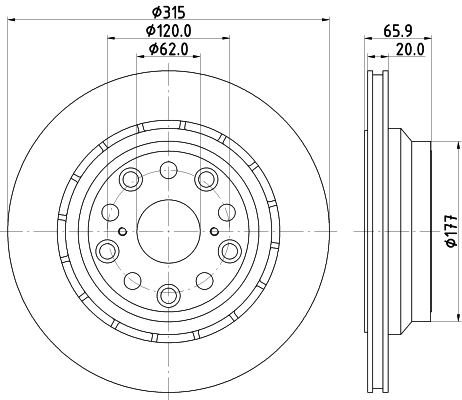Disc frana 92302703 TEXTAR