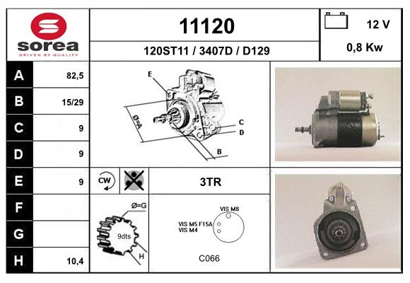starter 11120 EAI