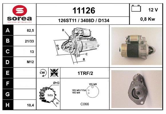 starter 11126 EAI