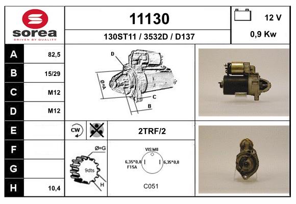 starter 11130 EAI