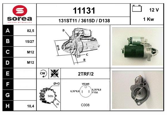 starter 11131 EAI