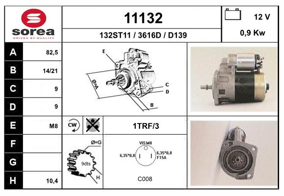 starter 11132 EAI