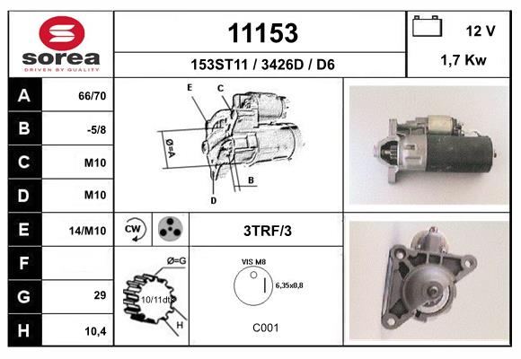 Starter 11153 EAI