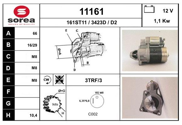 starter 11161 EAI