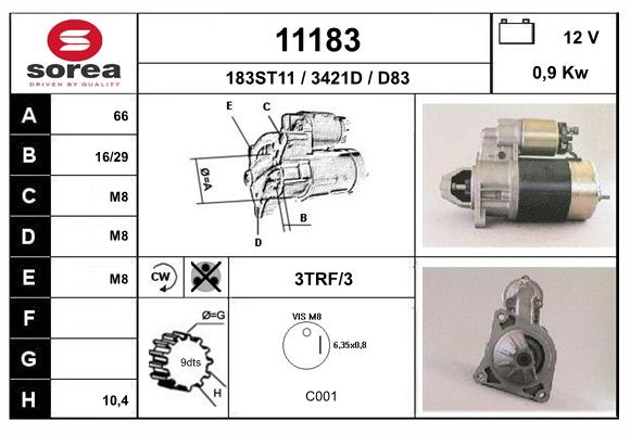 starter 11183 EAI