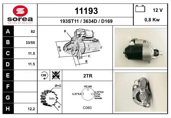 starter 11193 EAI