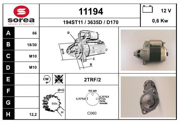 starter 11194 EAI
