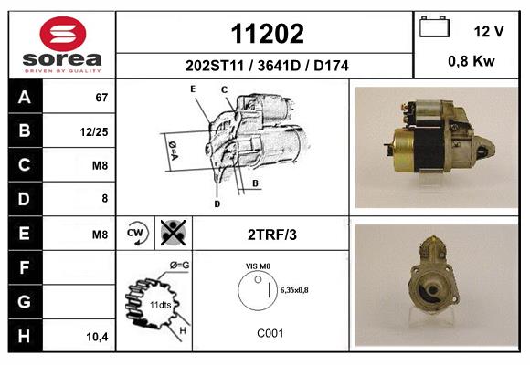 starter 11202 EAI