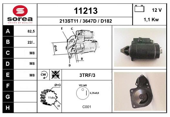 starter 11213 EAI