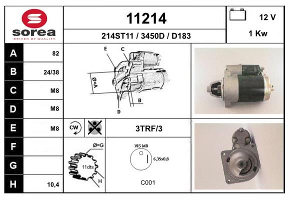 starter 11214 EAI