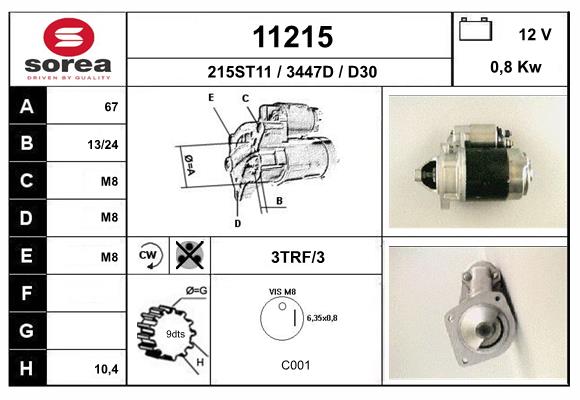 starter 11215 EAI