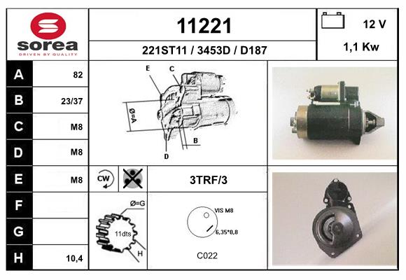 starter 11221 EAI