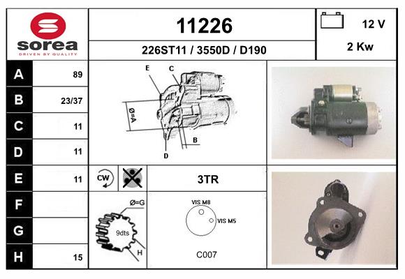 starter 11226 EAI