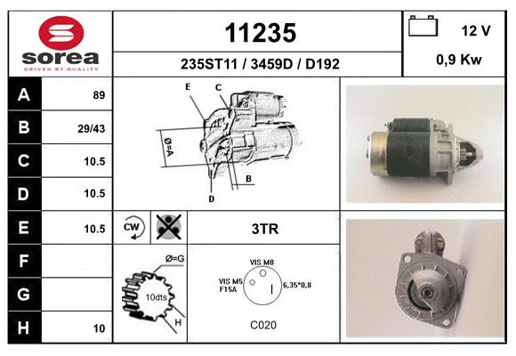 starter 11235 EAI