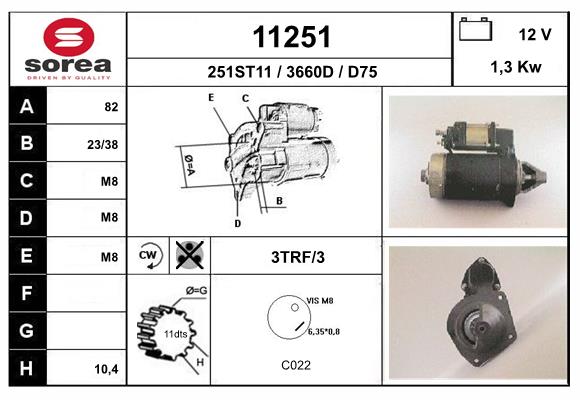 starter 11251 EAI