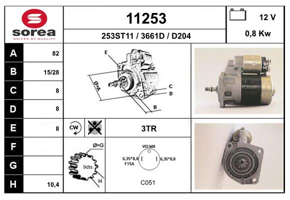 starter 11253 EAI