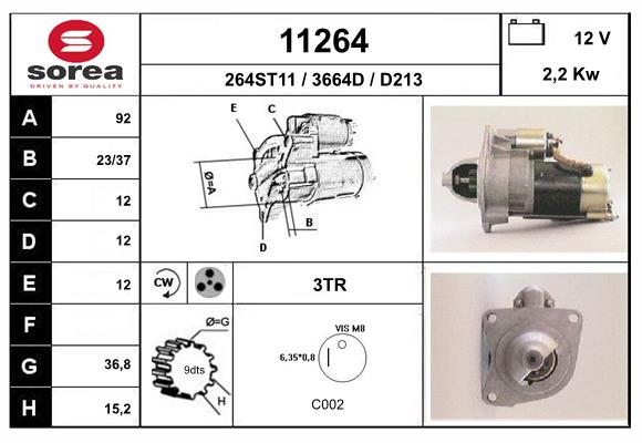 starter 11264 EAI