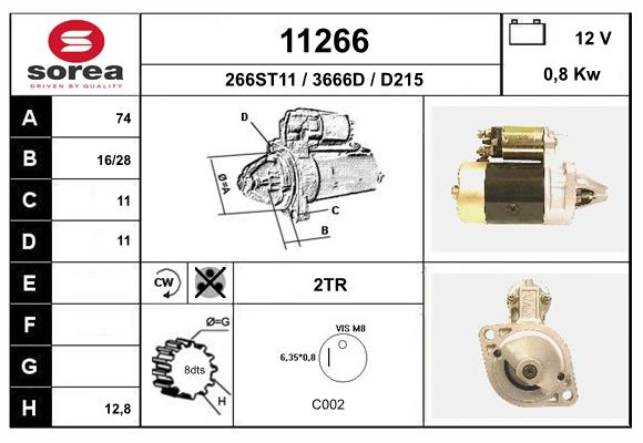 starter 11266 EAI