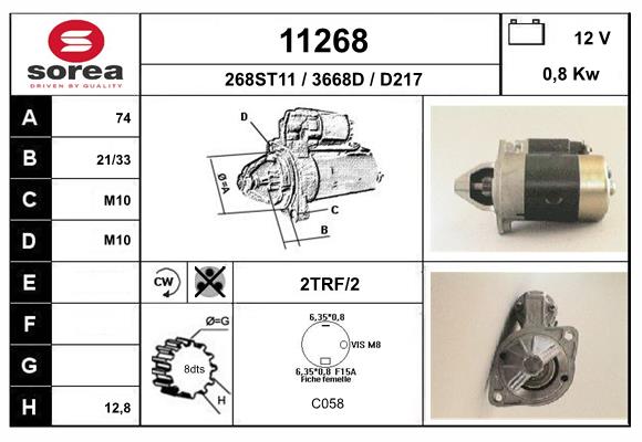 starter 11268 EAI